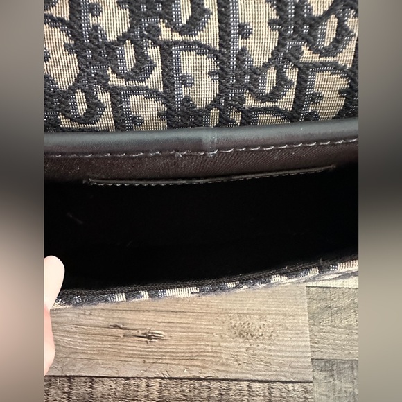 Blue and cream crossbody bag - Picture 7 of 7